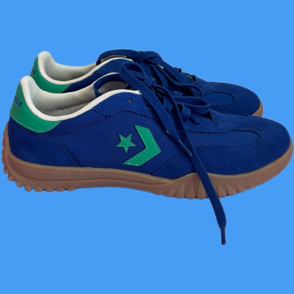 Blue Converse All Star trainers